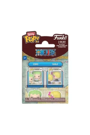 Fabrieksprijs One Piece Bitty POP! Vinyl Figures Zoro & Sanji 2 cm Pop figur