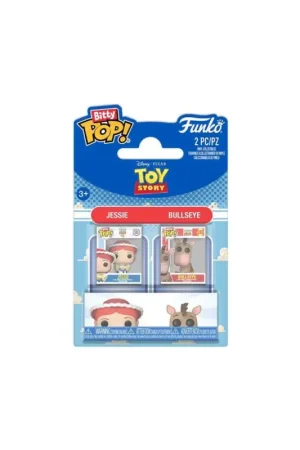 Direct Verzonden Toy Story Bitty POP! Vinyl Figures Jessie & Bullseye 2 cm Pop figur