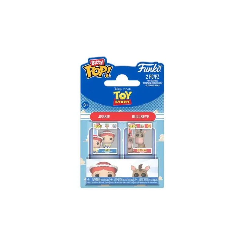 Direct Verzonden Toy Story Bitty POP! Vinyl Figures Jessie & Bullseye 2 cm Pop figur