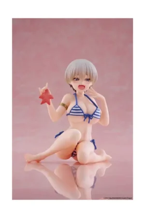 Weekendaanbieding Uzaki-chan Wants to Hang Out! Desktop Cute Hana Uzaki Figure (Swim wear Ver.) 13 cm Figuurtje