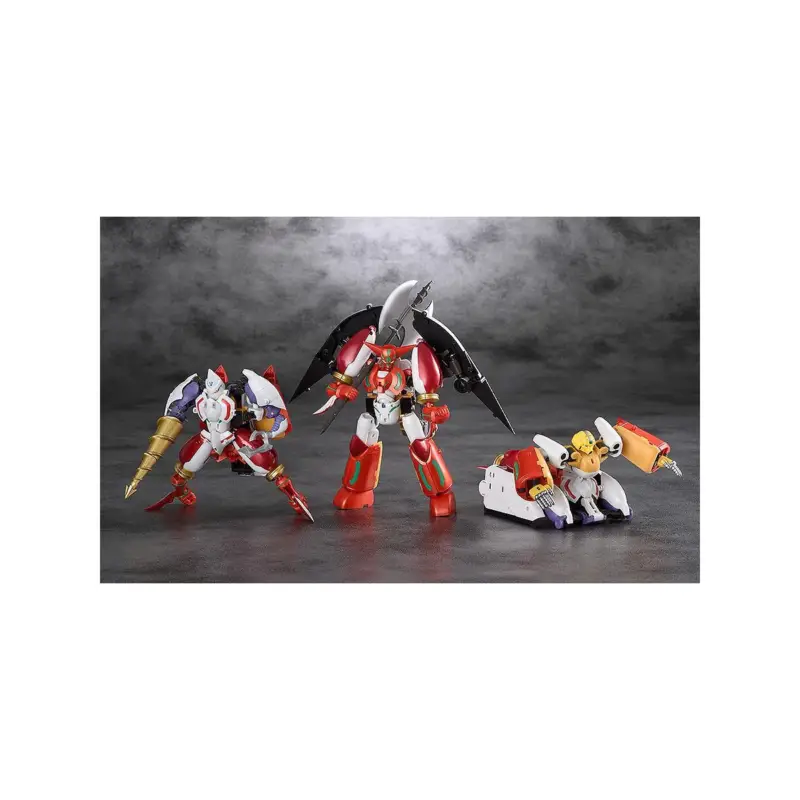 Lage Prijs Shin Getter Robo G set 3 figures Dynamic Change Getter Robo 10 - 13 cm Figuurtje