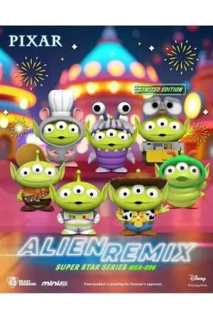 PIXAR - Alien Remix Super Star Series - Set 6 Figure 8 cm Figuurtje Nieuw