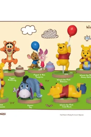DISNEY - Winnie The Pooh Series - Set 6 Figure 8cm Figuurtje Nieuw