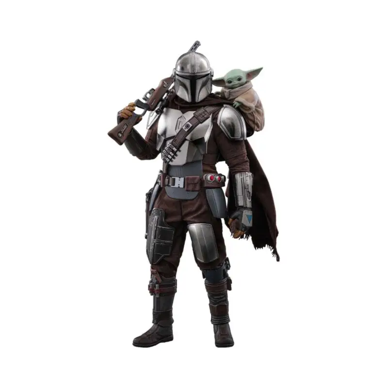 Star Wars: The Mandalorian & Grogu Movie Masterpiece 1/6 Figure The Mandalorian and Grogu 31 cm Merkproduct