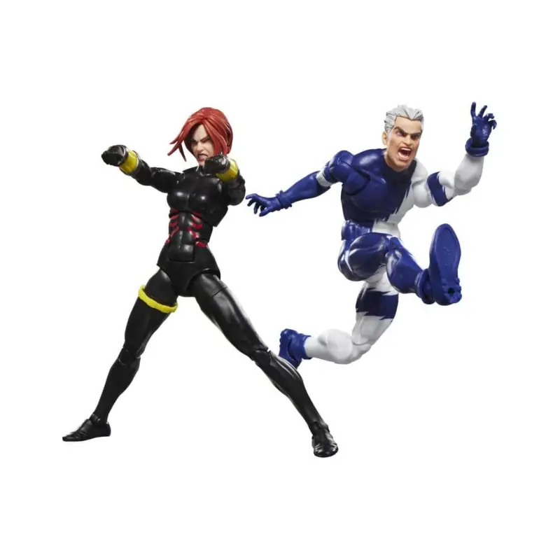 Avengers Marvel Legends pack 2 Figures Black Widow & Quicksilver 15 cm Figuurtje Lage Kosten