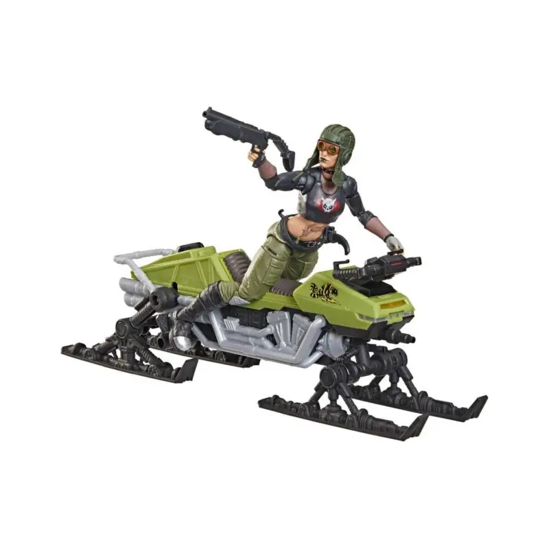 GI Joe Classified Series figure and vehicle 194 Zanya and Dreadnok Chameleon (Swamp Skier) 15 cm Nieuw