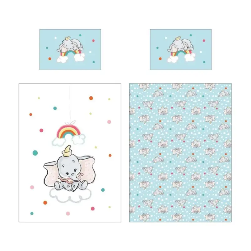 DISNEY - Dumbo - Bedding Set 100x140cm + 40x60cm Hete Deal