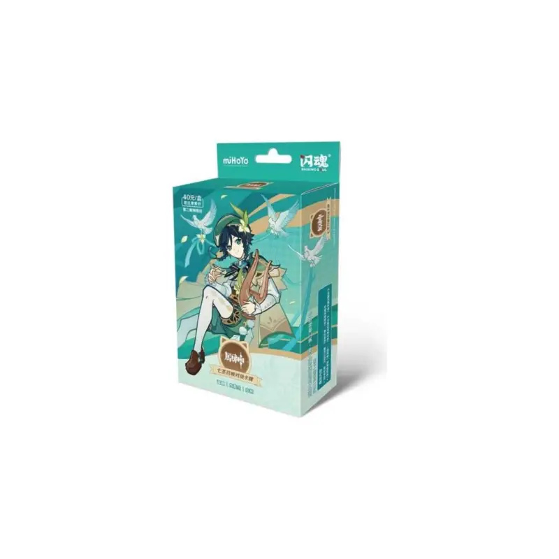 Genshin Impact Trading Card Game - Pre-Build Starter Deck 01 - Venti - Series 2 *Chinese Version* Favoriet