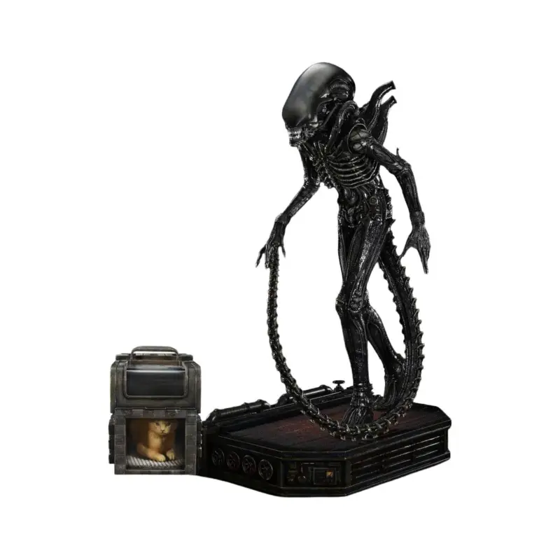 Voordeelprijs Alien (Film) Museum Masterline XL Statue 1/3 Big Chap Xenomorph Close Up Shot Ver. DX Bonus Version 100 cm