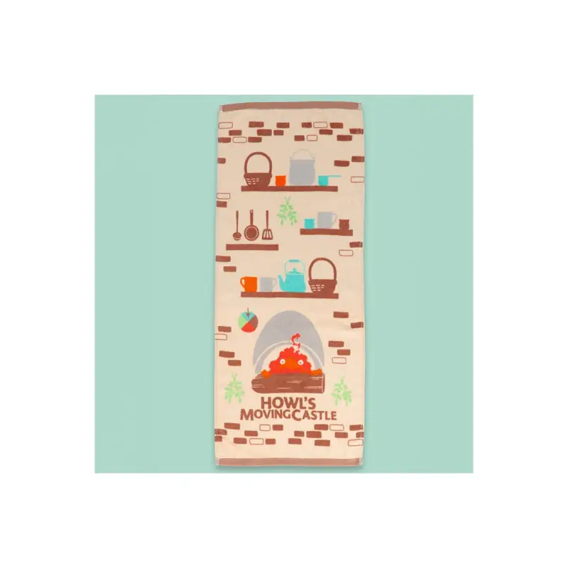 Koop Vandaag HOWL'S MOVING CASTLE - Cooking with Calcifer - Natsu Towel 34x80cm