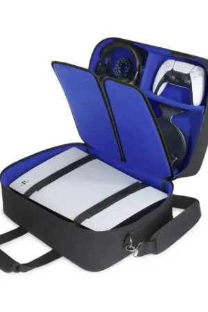 Laatste Kans Enhance USA Gear S23 Gaming Console PlayStation Bag Blue