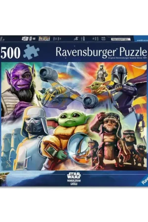 Laatste Kans THE MANDALORIAN AND GROGU - Puzzle 500P Puzzel