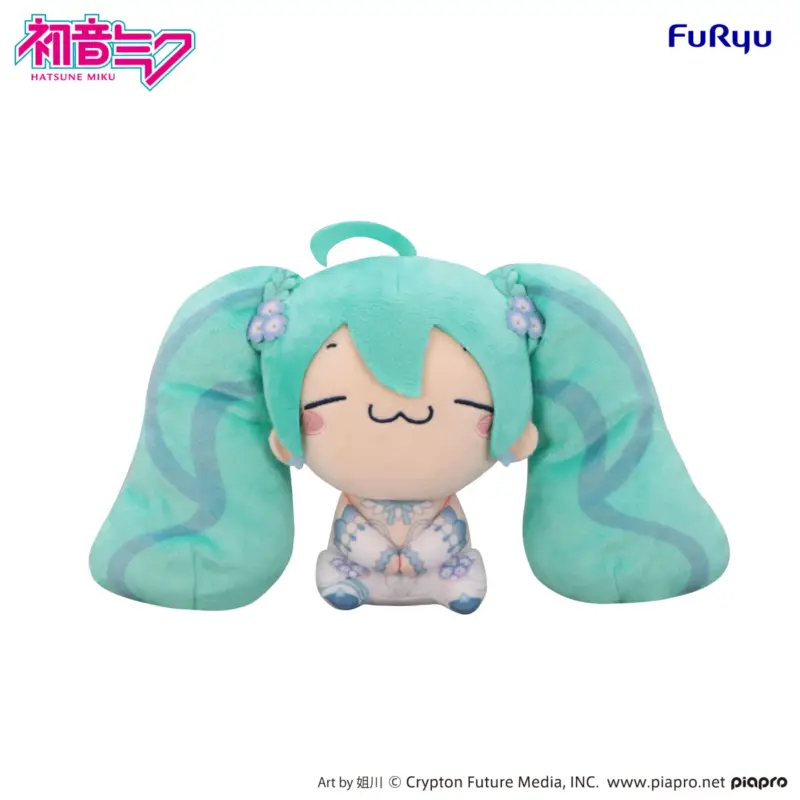 HATSUNE MIKU - Nemophila B - Plush Toy Mochipico 15cm Nu Kopen