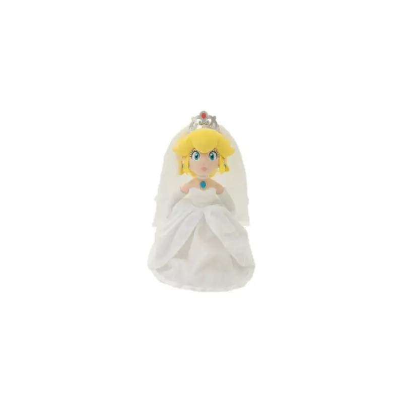 Aanbieding Super Mario plush toy Princess Peach Wedding 40 cm