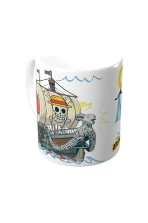 Uitverkoop One Piece Netflix mug Going Merry 350 ml
