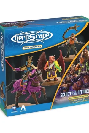Flitsaanbieding Heroscape Crooked Crew of the Clockwork Combine Army Expansion *ENGLISH* Bordspel