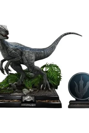 Jurassic World: Fallen Kingdom (Film) statuette Legacy Museum Collection 1/2 Blue Bonus Version 88 cm Bestel Nu