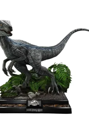Exclusieve Aanbieding Jurassic World: Fallen Kingdom (Film) statuette Legacy Museum Collection 1/2 Blue 88 cm