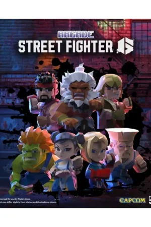 Nieuw Arcade: Capcom Street Fighter Series Kandy 4 inch Vinyl Figure Blind Box Display (6)