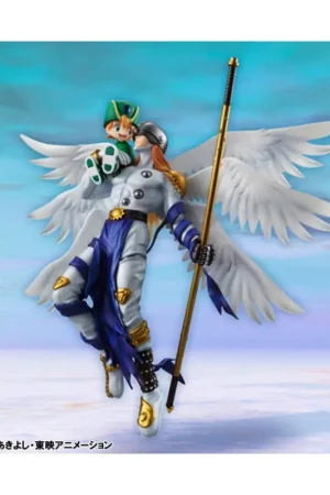 Digimon Adventure GEM Series Angemon & Takeru Takaishi Figure 22 cm (Repeat) Figuurtje Hoge Kwaliteit