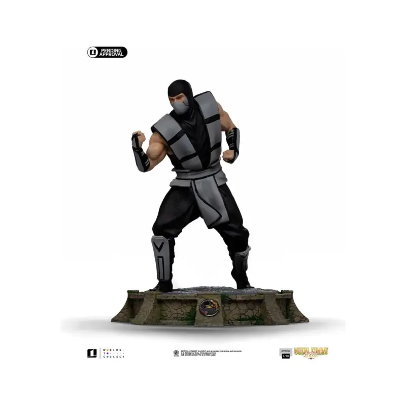 Mortal Kombat statuette 1/10 Art Scale Smoke 21 cm heo Exclusive Figuurtje Op = Op