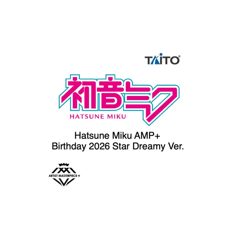 Hatsune Miku AMP+ Figure Hatsune Miku Birthday 2026 Star Dreamy Ver. Figuurtje Gecertificeerd