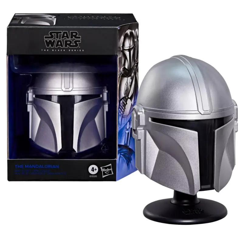 Gereduceerde Prijs STAR WARS - The Mandalorian "Mini Helmet" - Figure Black Series 15cm Figuurtje