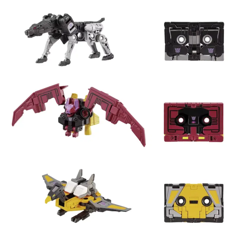 TRANSFORMERS - MPG-22 Jaguar, Buzzsaw & Ratbat - Figure Figuurtje Beperkt Aanbod