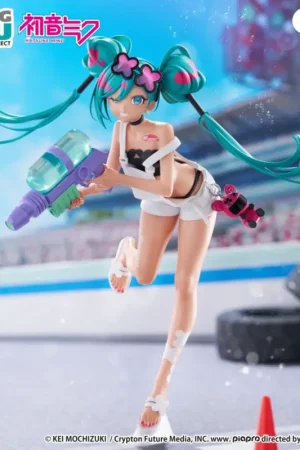 Direct Beschikbaar HATSUNE MIKU GT PROJECT - Racing Miku 2025 - Muchute Statuette 20cm Figuurtje