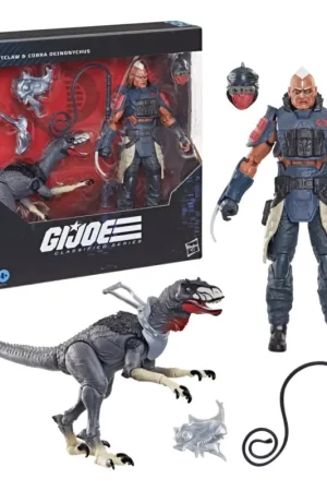 Beste Prijs GI JOE - Rottclaw & Deinonychus - Classified Series 196 Figure 15cm Figuurtje