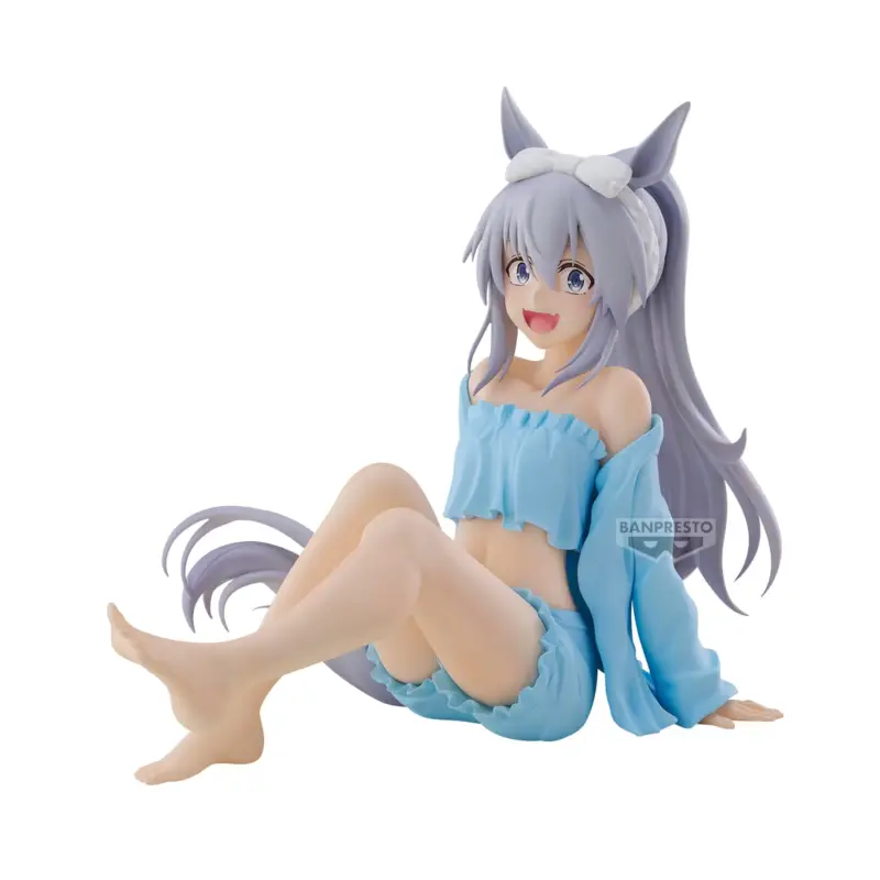 Beperkt Aanbod UMAMUSUME: CINDERELLA GRAY - Tamamo Cross - Relax Time Figure 13cm Figuurtje