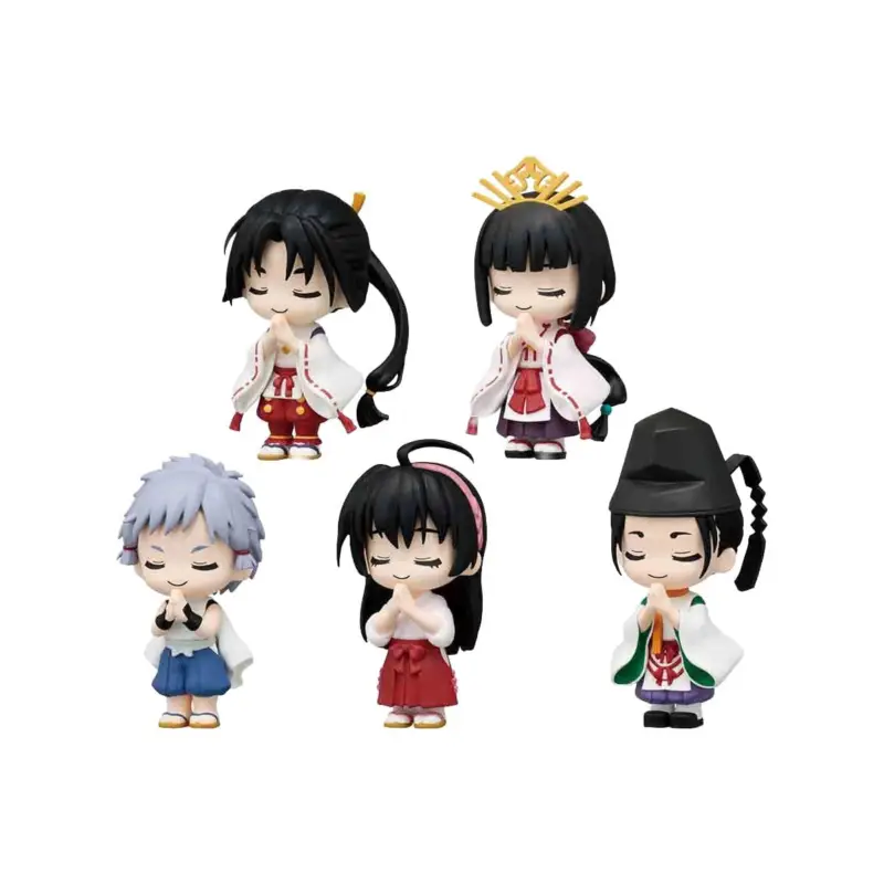 The Elusive Samurai PVC Figure Gassho Display Box (6) 5 cm Figuurtje Uitverkoop