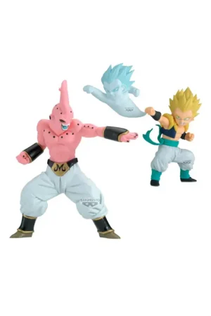 Aanbieding Dragonball Z Match Makers Figure Super Saiyan Gotenks and Majin Buu Set Figuurtje