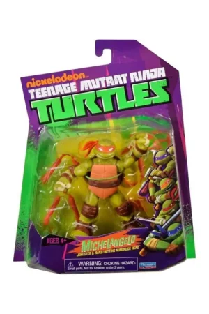 Teenage Mutant Ninja Turtles World of TMNT Michelangelo Figure 11 cm Figuurtje Aanbieding