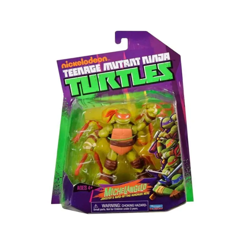 Teenage Mutant Ninja Turtles World of TMNT Michelangelo Figure 11 cm Figuurtje Aanbieding