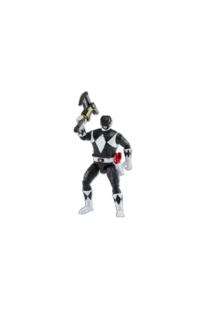 Direct Beschikbaar Power Rangers Season 2 Auto-Morphin Black Ranger Figure Figuurtje