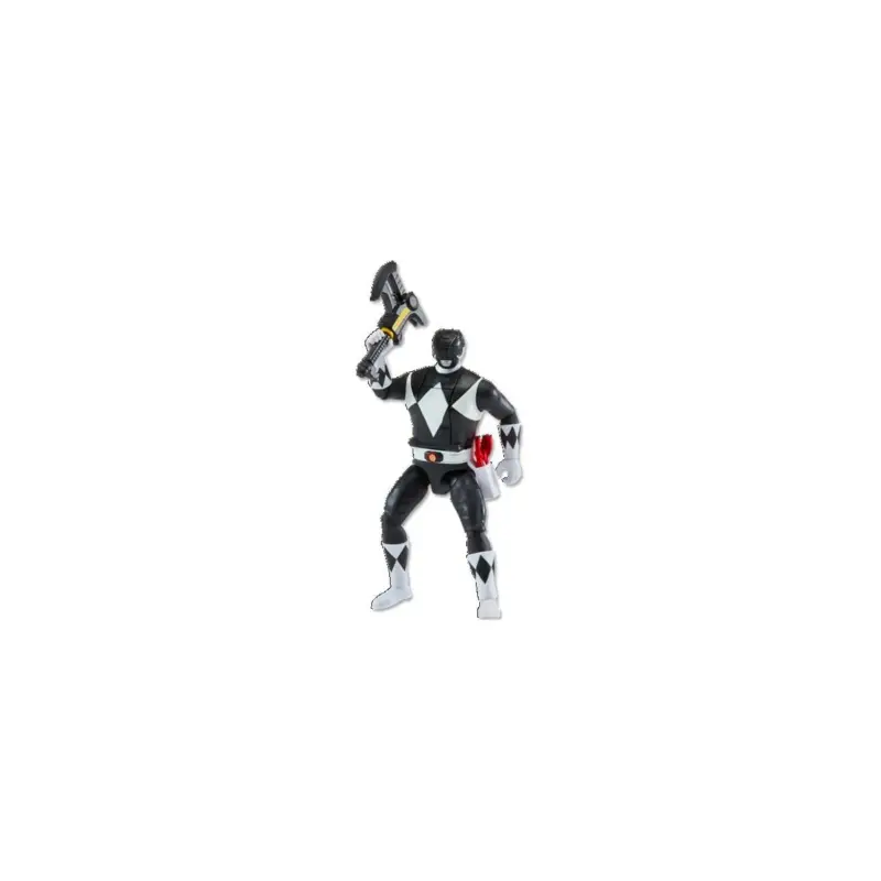 Direct Beschikbaar Power Rangers Season 2 Auto-Morphin Black Ranger Figure Figuurtje