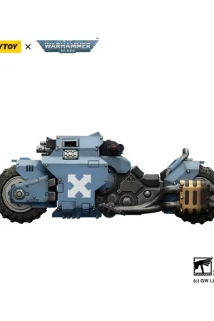 Voordeelprijs Warhammer 40,000 Raider-pattern Combat Bike Space Wolves with twin-linked bolt rifles 22 cm