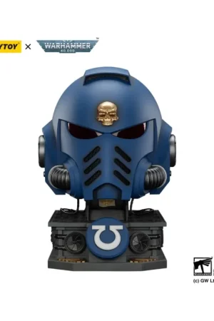 Warhammer 40,000 Captain MkX Helmet & Display Stand Ultramarines 44 cm Figuurtje Meest Verkocht