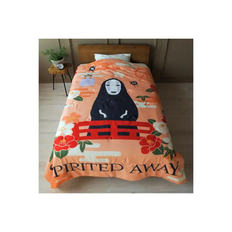 Gecertificeerd Spirited Away No Face & Flowers Natsu Comforter
