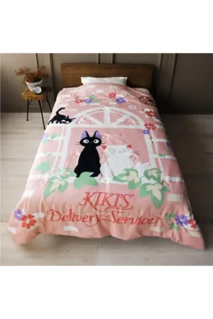 Gratis Retour Kiki's Delivery Service Sweet Pink Jiji Natsu Comforter