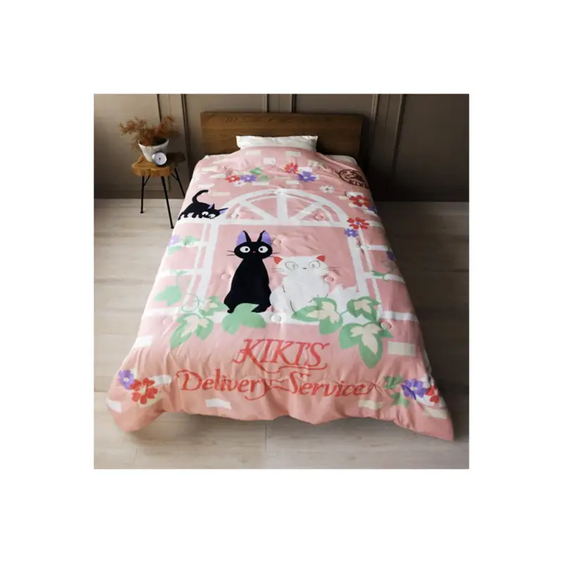 Gratis Retour Kiki's Delivery Service Sweet Pink Jiji Natsu Comforter