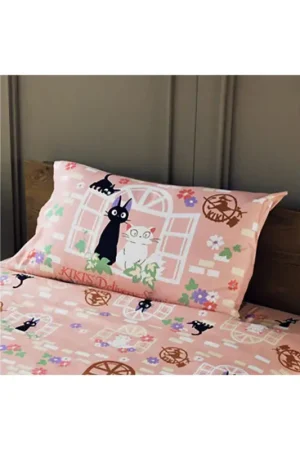 Kiki's Delivery Service Sweet Pink Jiji Natsu Cushion Cover Betaalbaar