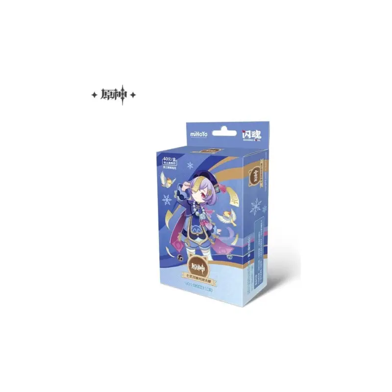Goedkoop Genshin Impact Trading Card Game Series 03 Pre-Build Starter Deck 04 Qiqi *Chinese Version*