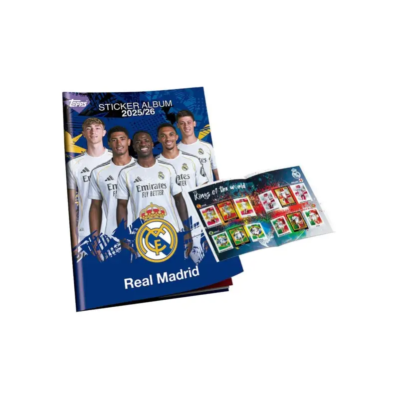 Real Madrid 2025/26 sticker album Set Nieuw
