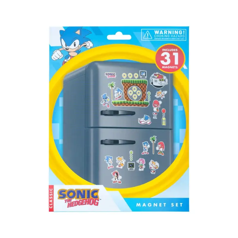 Favoriet Sonic set of cut-out magnets