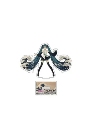 Fabrieksprijs Hatsune Miku x Katsushika Hokusai iXima acrylic cutouts The Great Wave off Kanagawa 10 cm (5)