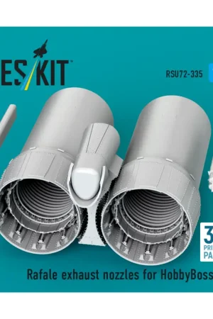 Weekendaanbieding Rafale exhaust nozzles (designed to be used with Hobby Boss kits) (3D Printed)