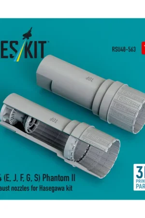 F-4 (E, J, F, G, S) Phantom II exhaust nozzles for Hasegawa kit (3D Printed) (1/48) 4824594205636 0 21.10 10.55 0.00 Superprijs