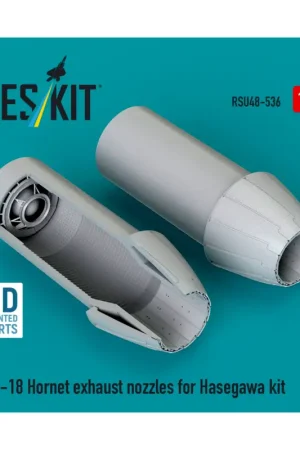 F/A-18 Hornet exhaust nozzles for Hasegawa kit (3D Printed) Actieprijs